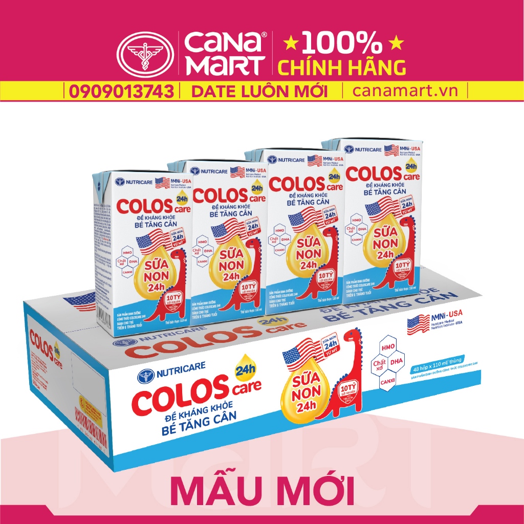 Sữa nước Nutricare ColosCare giúp bé tăng cường miễn dịch