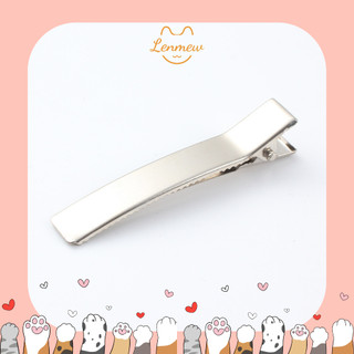 Phôi Kẹp Tóc Mỏ Vịt - Phôi Làm Kẹp Handmade (Set 5 cái)
