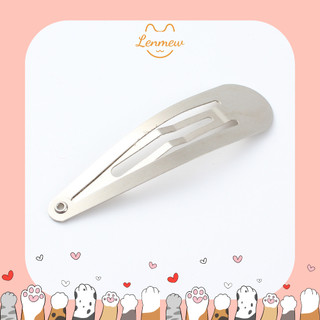 Phôi Kẹp Tóc Giọt Nước - Phôi Làm Kẹp Handmade (Set 5 Cái)