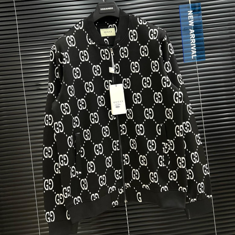 Áo Bomber GC Nam Nữ Cao Cấp, Áo Khoác Thu Đông Dày Dặn Cực Hót