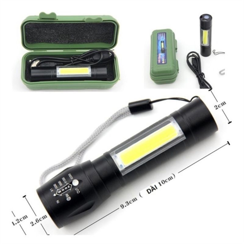 Đèn pin mini cầm tay siêu sang