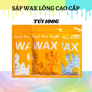 Sáp wax lông nóng cao cấp coconut dừa hard wax beans tặng que gỗ giúp triệt lông tay ,chân ,nách ,bikini