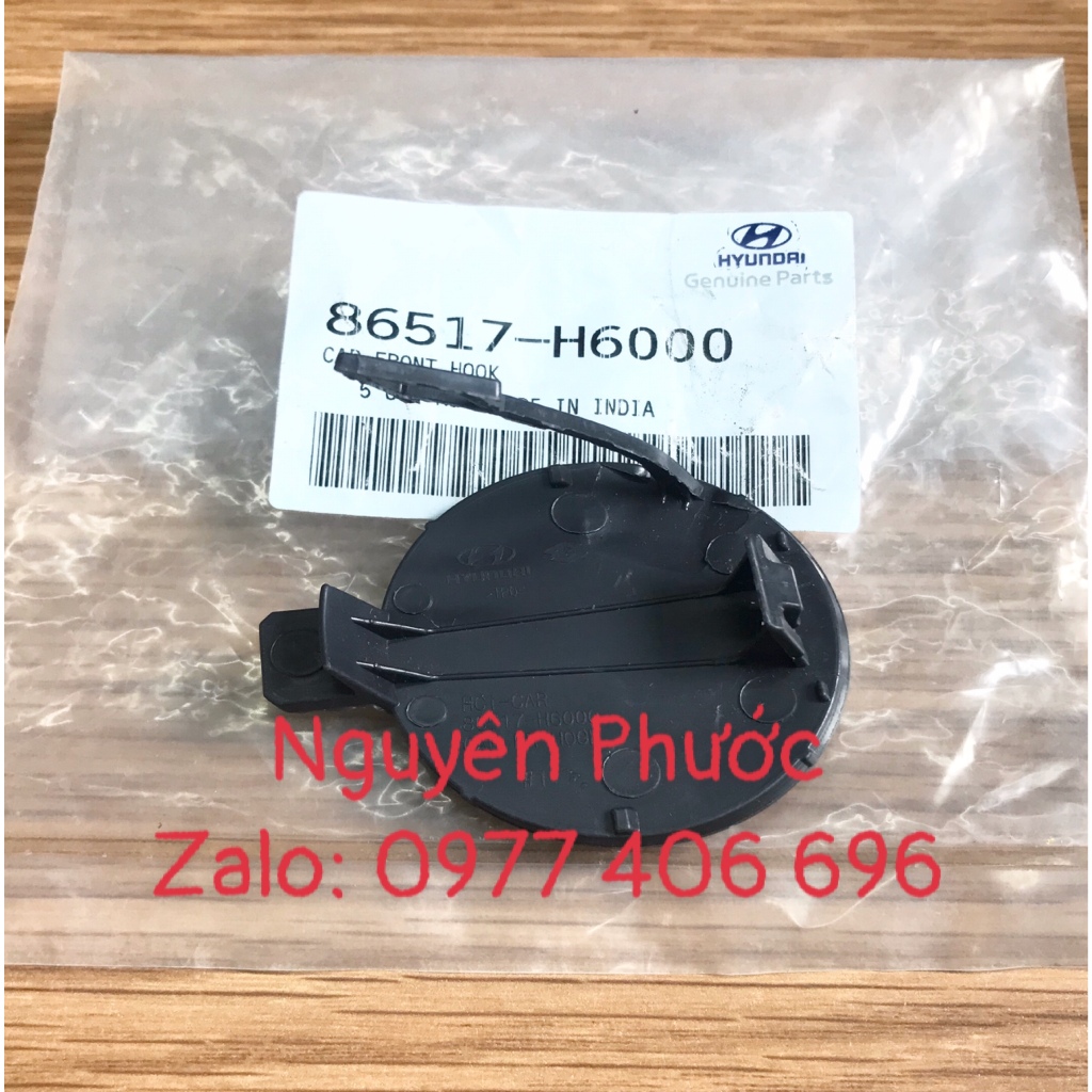 Nắp che móc kéo cứu hộ trước Hyundai Accent 2018 - 2020: Hàng chính hãng - 86517H6000