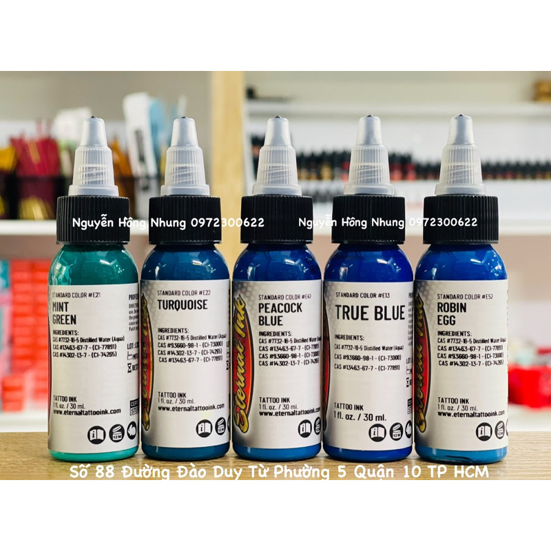 Mực Màu Enternal Chính Hãng Sử Dụng Cho Xăm Hình
