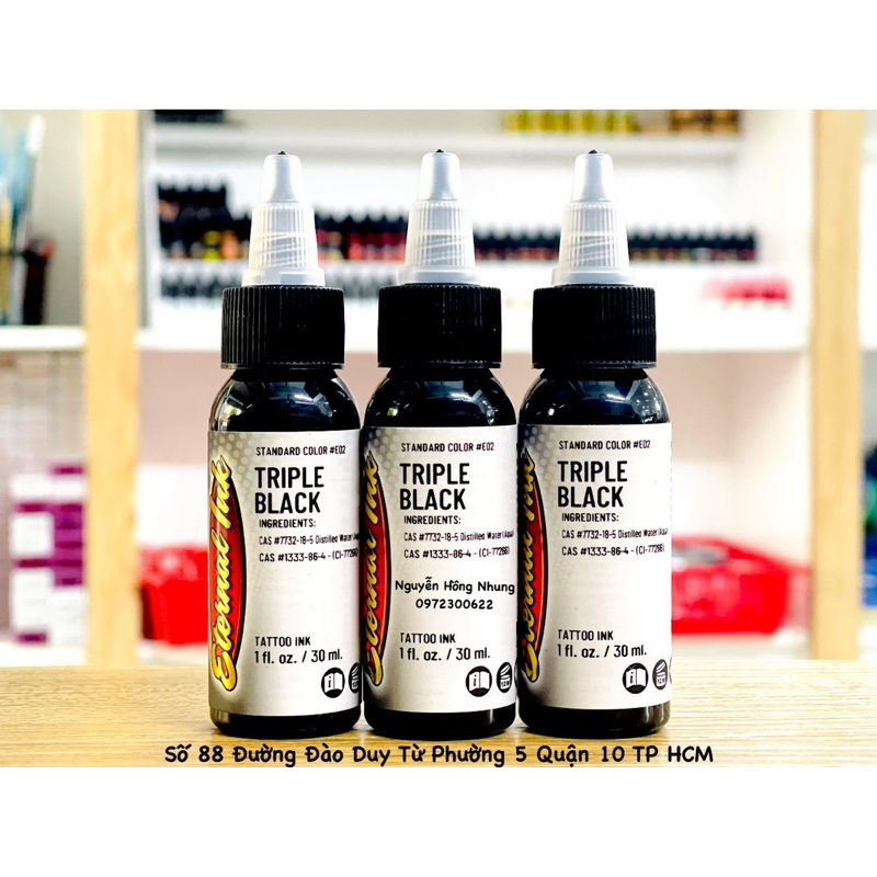 Mực Màu Enternal Chính Hãng Sử Dụng Cho Xăm Hình