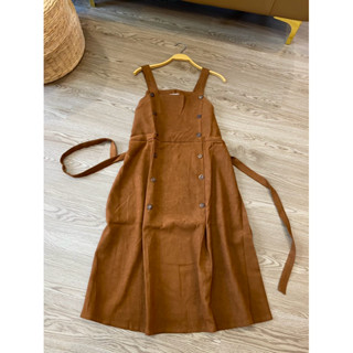 45-73kg Yếm bầu bigsize Váy bầu mùa đông dáng yếm rời nhung tăm ấm áp shop OanhLTK