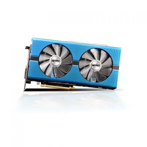 CARD MÀN HÌNH SAPPHIRE RX580 RADEON NITRO+ BẢN 8GB - 256 BIT - DDR5 XANH, 1 ĐỔI 1 30 NGÀY