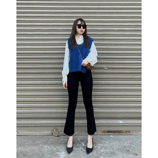 Quần jeans loe lưng cao chất siêu cấp