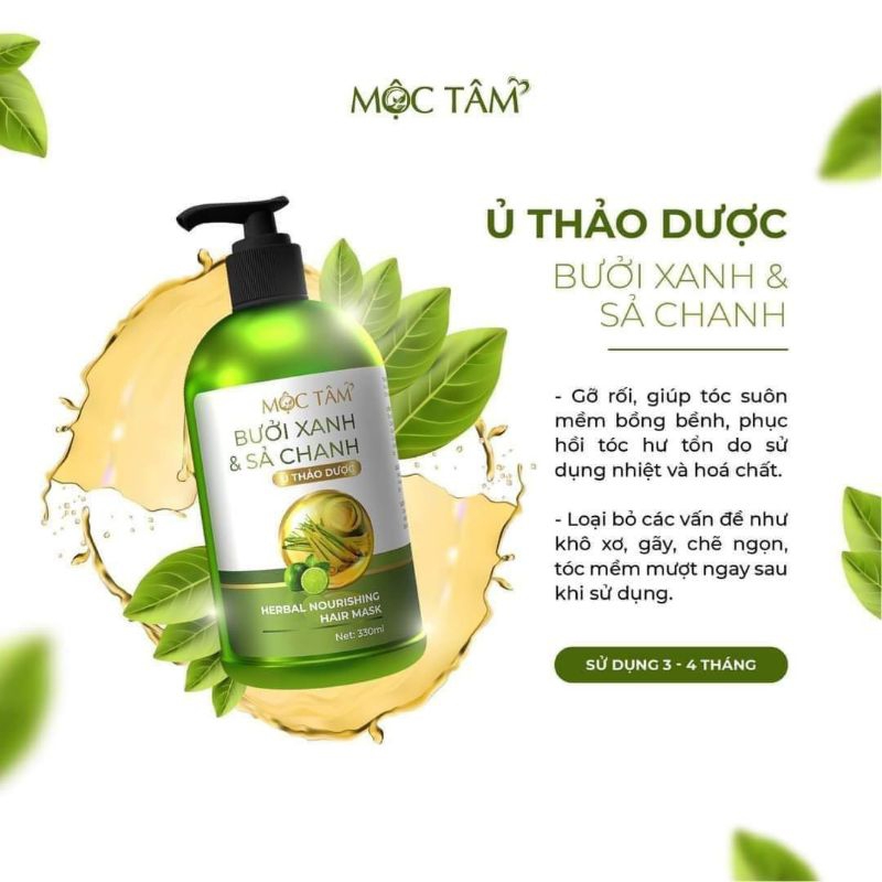 Ủ Tóc Thảo Dược Mộc Tâm