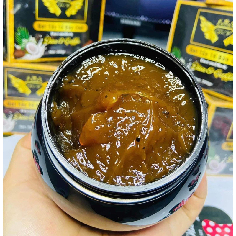 Gell tẩy tế bào chết dừa và caffe