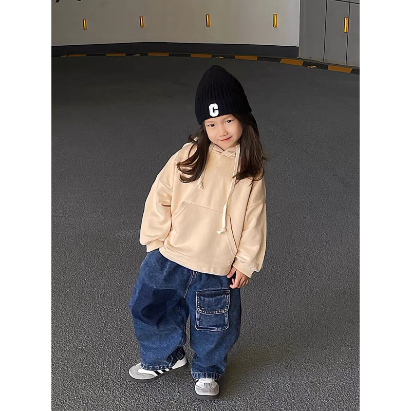 Hoodie Trơn Cho Bé Mã 03