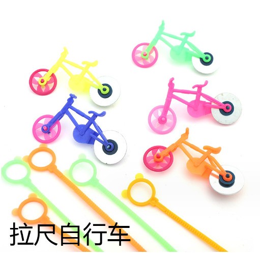 Đồ chơi xe rút chạy bánh đà/ Xe Mô tô/ Xe Đạp Kéo Vuốt Bằng Tay