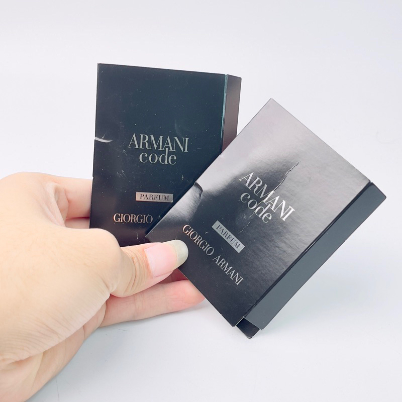Vial nước hoa Armani Code Parfum