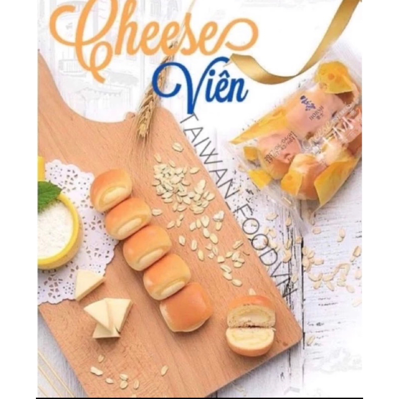 1KG  Bánh mì phô mai viên Horsh 25-27 gói