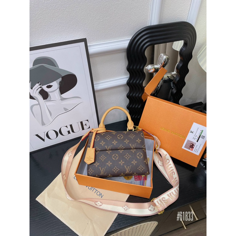 Túi L.V quai xách kèm hộp