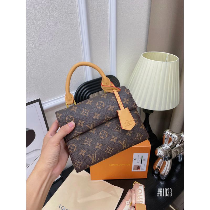 Túi L.V quai xách kèm hộp