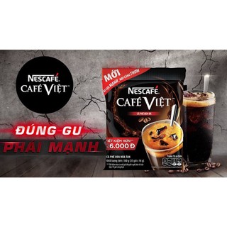 Cà phê hòa tan NESCAFÉ CAFÉ VIỆT Cà Phê Đen Đá (túi 35 gói x16g)