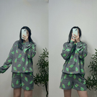 ( SALE ) - Bộ nỉ cây thông