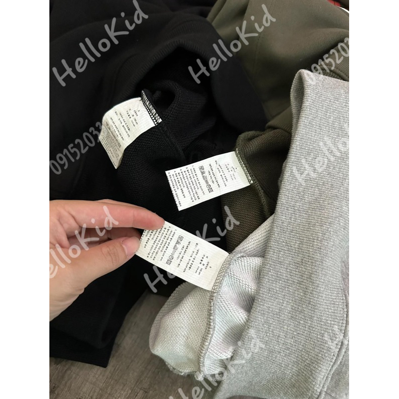 Áo hoodie da cá chữ đơn giản xuất Hàn unisex nam nữ