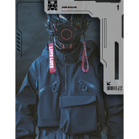 ÁO KHOÁC GIÓ TÚI TRƯỚC JY100105