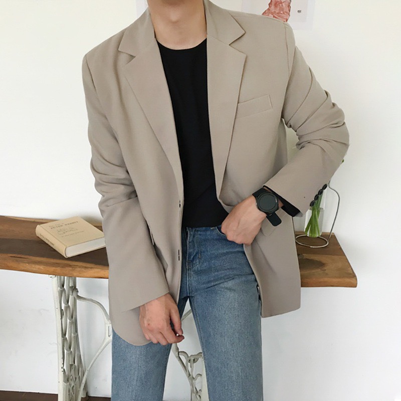 Áo blazer nam form rộng Hàn quốc FD8745