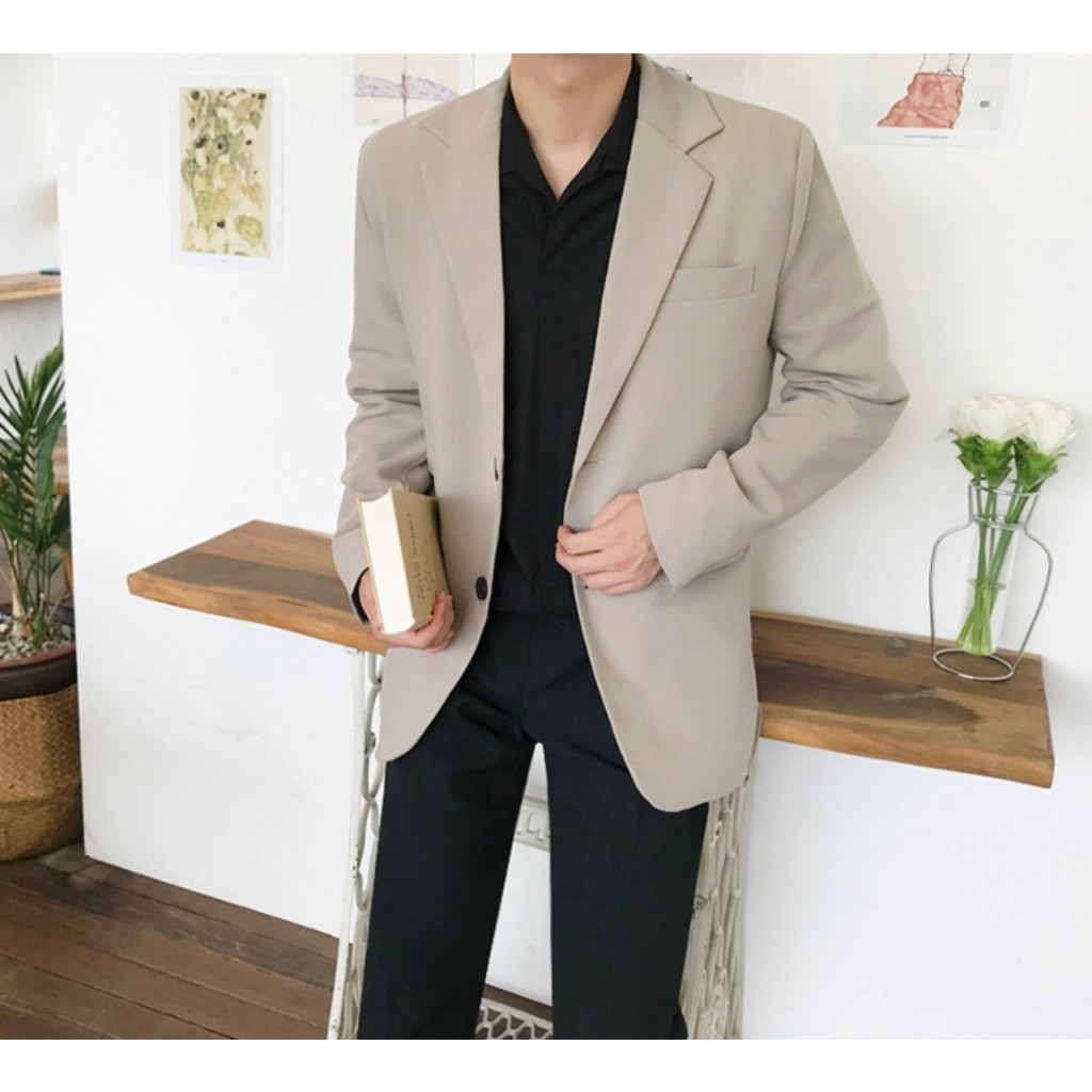 Áo blazer nam form rộng Hàn quốc FD8745