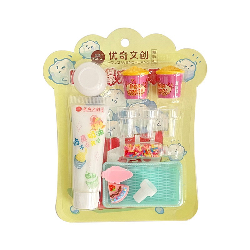 SET DIY LÀM ĐỒ ĂN, KEM, BÁNH VÀ NƯỚC NGỌT XINH XẮN. ĐỒ HÀNG MINI