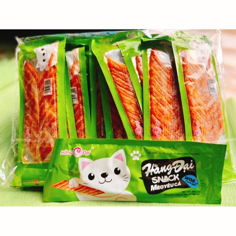 Snack mèo yêu cá tuổi thơ