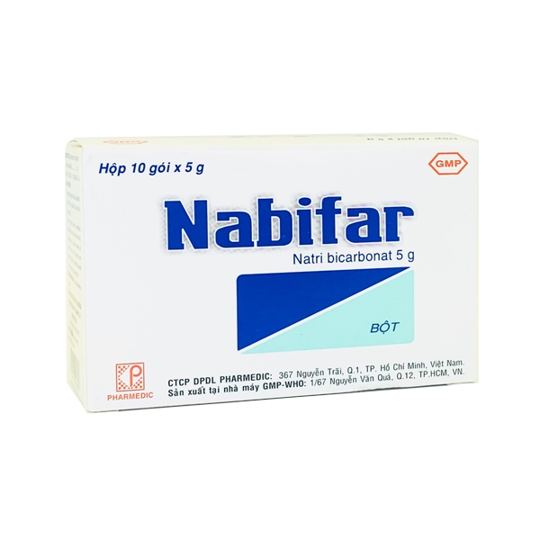 Gói muối vệ sinh Nabicalady hộp  hàng chính hãng 10 gói x 5g