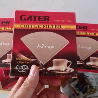 【Chứng Khoán Sẵn Sàng】40Pcs Giấy Lọc Cà Phê dùng cho drip V60 Khi Pha Cafe Chưa Có Đánh Giá