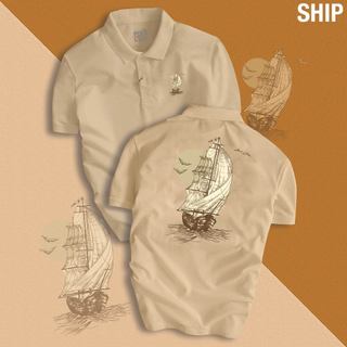 Áo POLO nam nữ Unisex SHIP THUẬN BUỒM XUÔI GIÓ SIÊU Ý NGHĨA chất liệu CVC cá sấu cao cấp thanh lịch