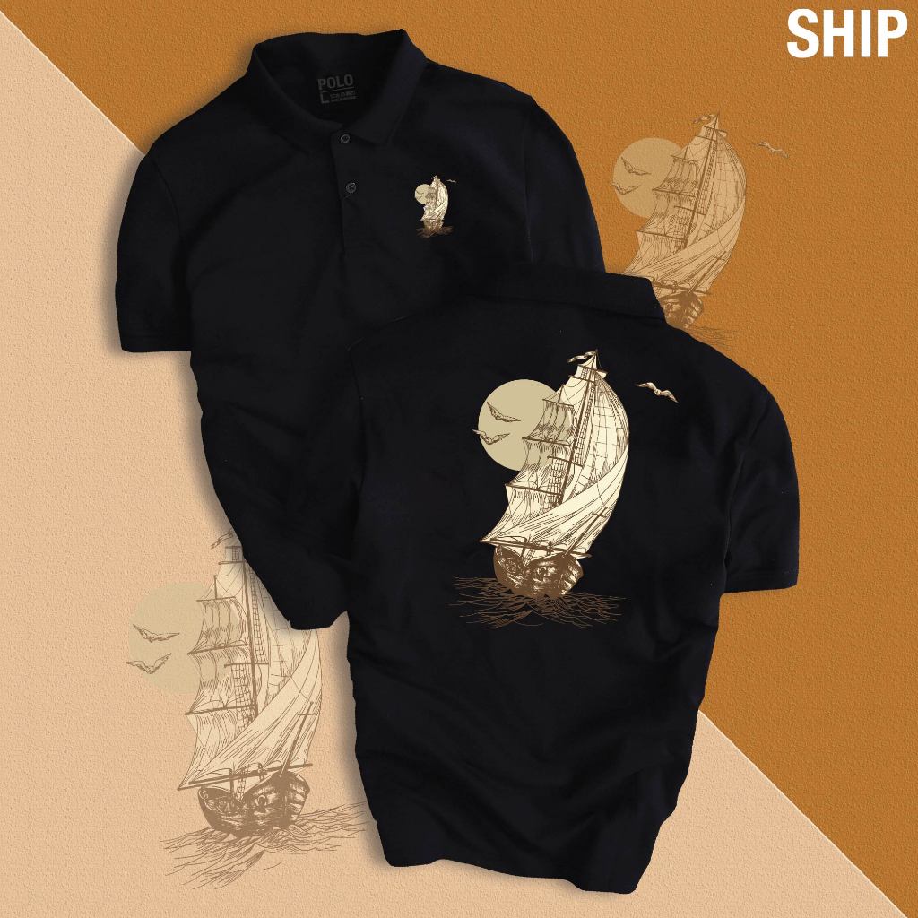 Áo POLO nam nữ Unisex SHIP THUẬN BUỒM XUÔI GIÓ SIÊU Ý NGHĨA chất liệu CVC cá sấu cao cấp thanh lịch