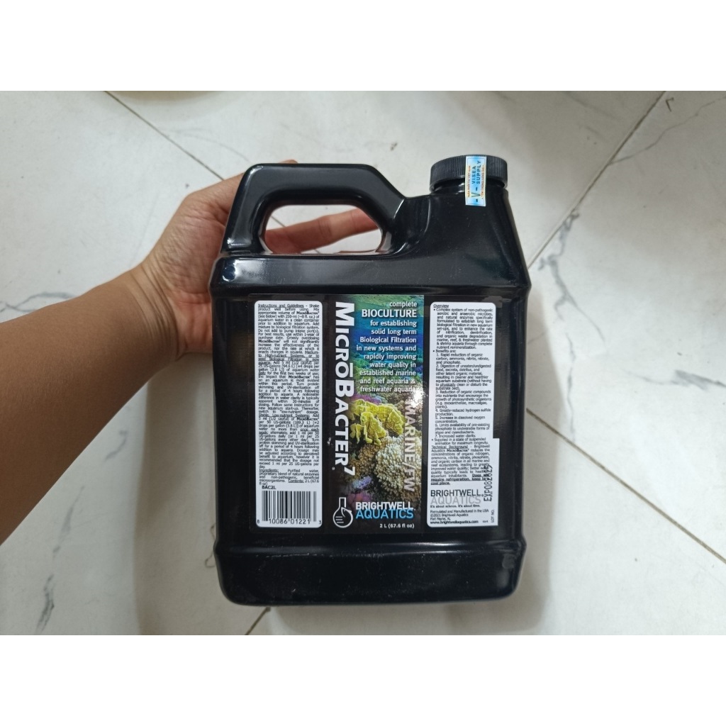 Vi sinh MicroBacter 7 và Florinbacter 7 chuyên dụng cho bể thủy sinh –vi sinh cao cấp Brigh.twell Aqua.tics