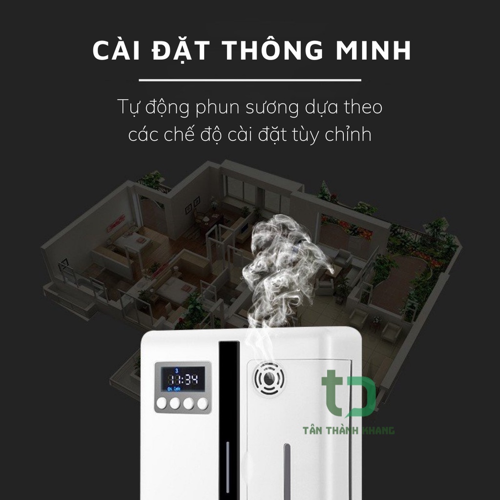 Máy xông tinh dầu công nghiệp  khuếch tán phun sương cho spa, khách sạn, nhà hàng - BH 12 tháng sỉ giá tốt