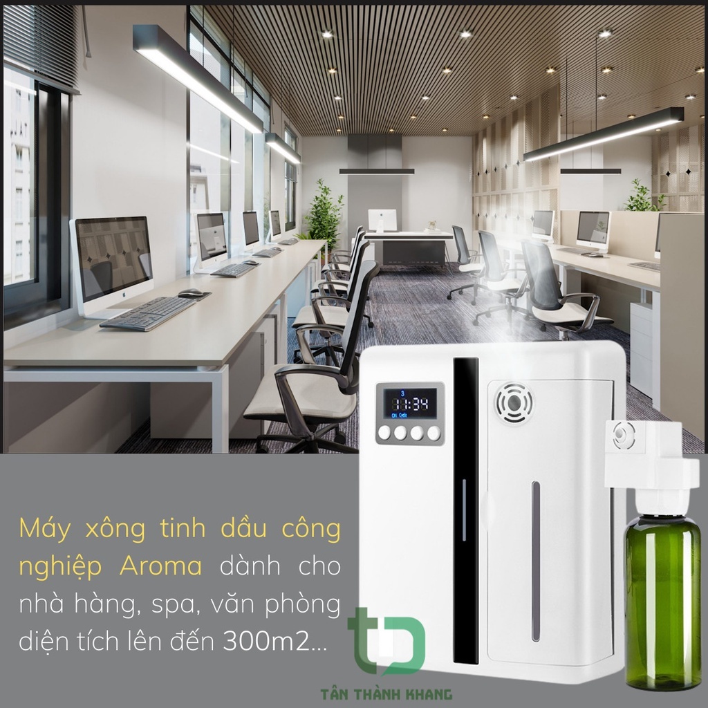 Máy xông tinh dầu công nghiệp  khuếch tán phun sương cho spa, khách sạn, nhà hàng - BH 12 tháng sỉ giá tốt