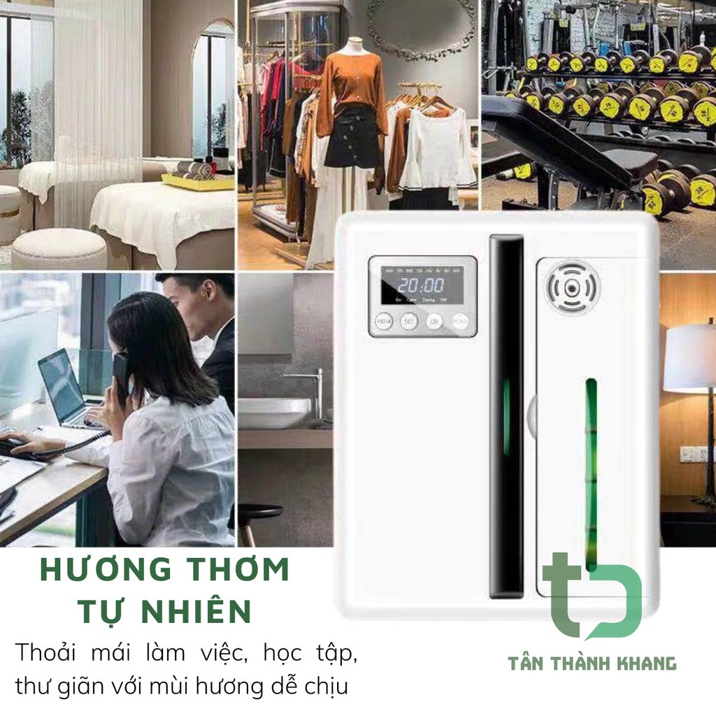 Máy xông tinh dầu công nghiệp  khuếch tán phun sương cho spa, khách sạn, nhà hàng - BH 12 tháng sỉ giá tốt