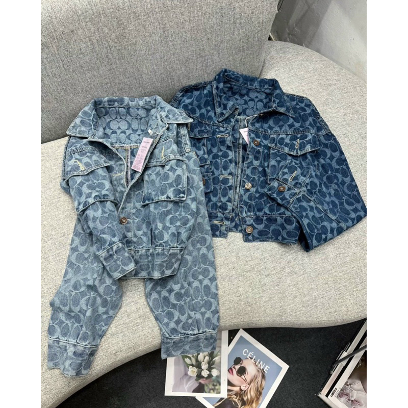 Áo khoác Jean dệt, Áo khoác Jean nữ