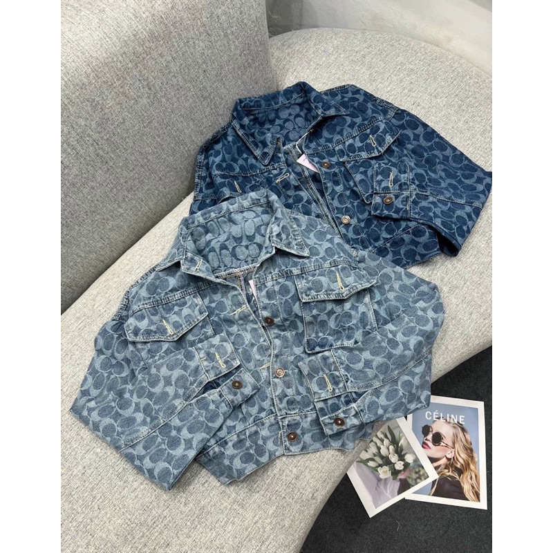 Áo khoác Jean dệt, Áo khoác Jean nữ