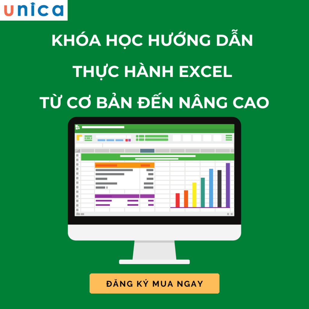 Khóa học hướng dẫn thực hành EXCEL từ cơ bản đến nâng cao