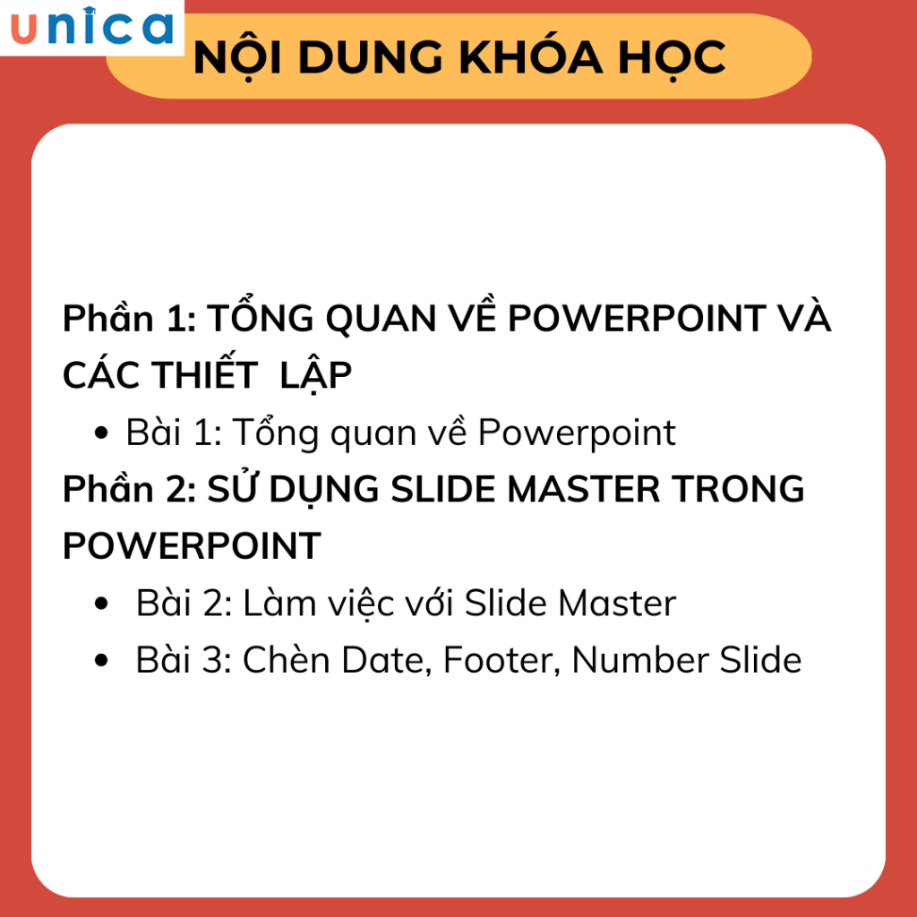 Khóa học hướng dẫn thực hành POWERPOINT từ cơ bản đến nâng cao