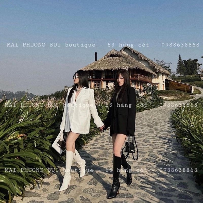 Bốt MPB hàng quảng châu hộp dài xanh