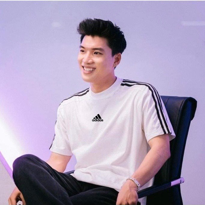 ÁO THUN NAM A.DI.DAS LOGO  ÉP CAO THÀNH CAO CẤP