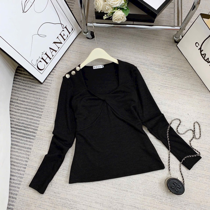 Bigsize - Áo tăm 3 khuy xoắn ngực tay xỏ ngón 60kg-90kg