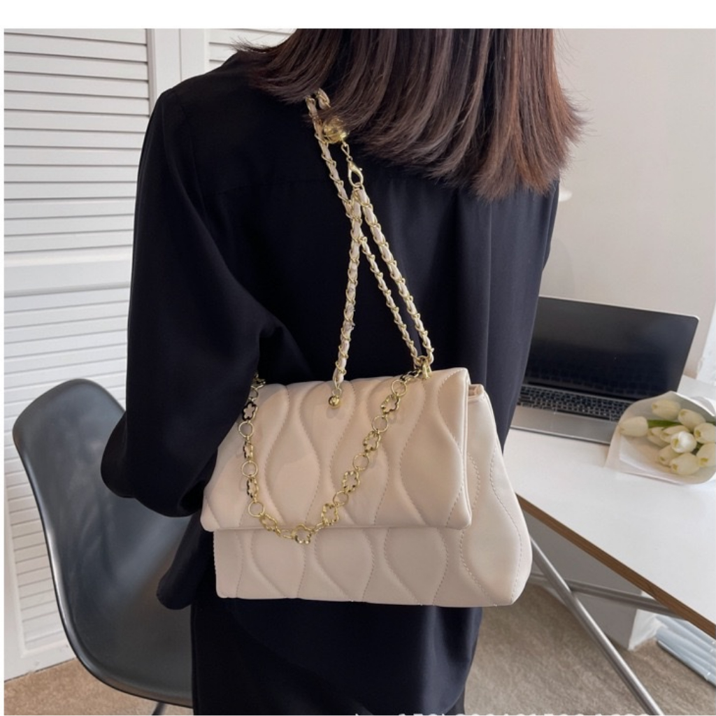 Túi xách nữ thời trang túi đeo chéo đeo vai da mềm trần trám phong cách trẻ trung sang chảnh NQD88 TX107