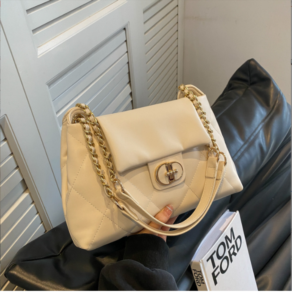 Túi xách nữ thời trang túi đeo vai trần trám da mềm ngăn rộng phong cách trẻ trung NQD88 TX105