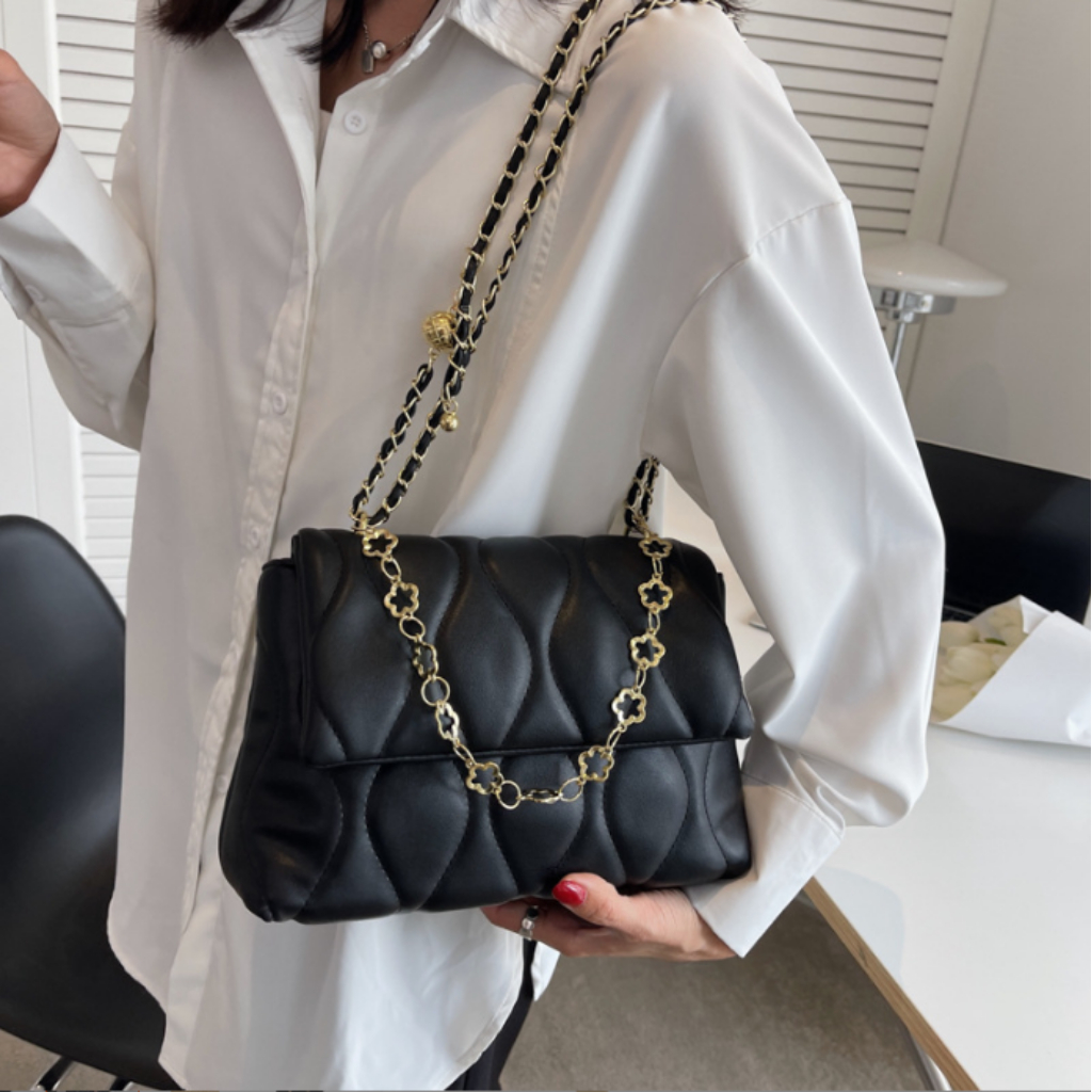 Túi xách nữ thời trang túi đeo chéo đeo vai da mềm trần trám phong cách trẻ trung sang chảnh NQD88 TX107