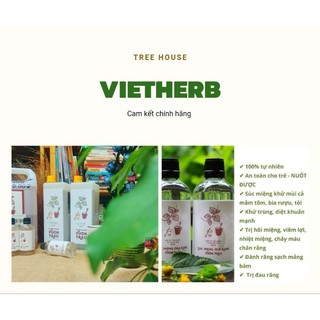 NƯỚC SÚC MIỆNG CHÀ RĂNG VƯỜN TRẦU _ VIETHERB 100Ml