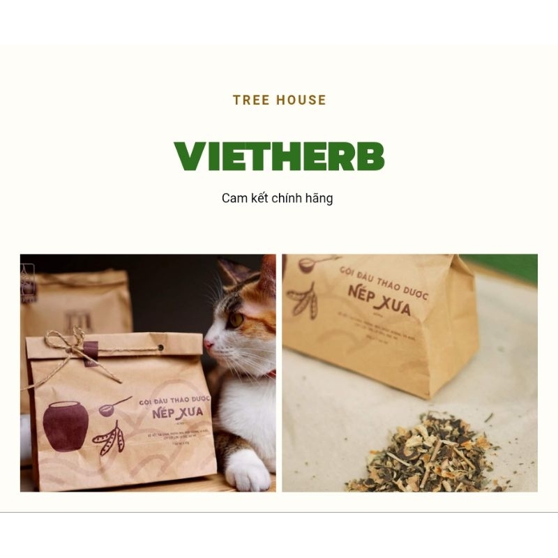 GỘI ĐẦU THẢO DƯỢC NẾP XƯA _ VIETHERB