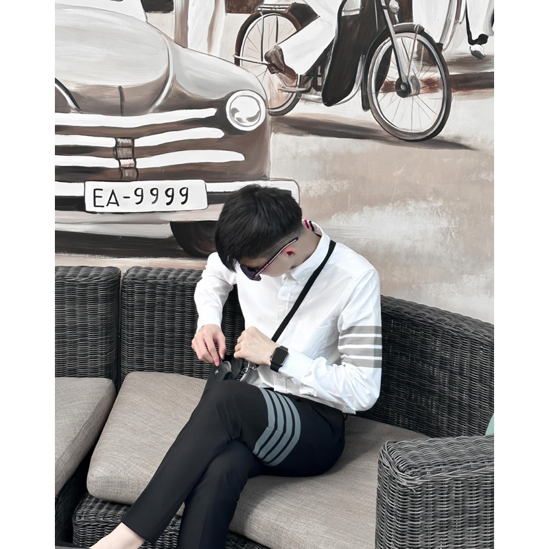 Áo sơ mi Thome full mẫu hàng loại 1 chuẩn bao bì tag mác