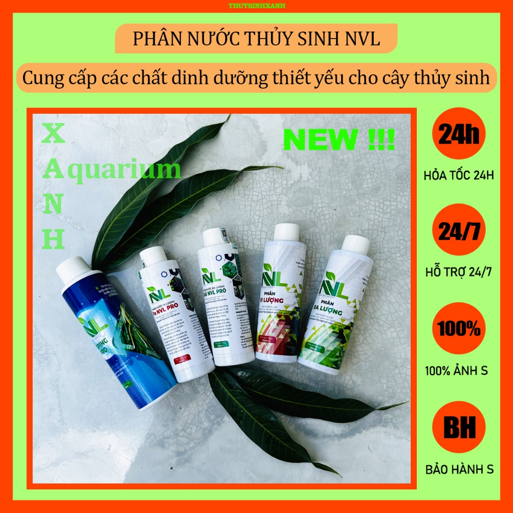 Phân nước thủy sinh NVL 100ml [MADE BY HEART]